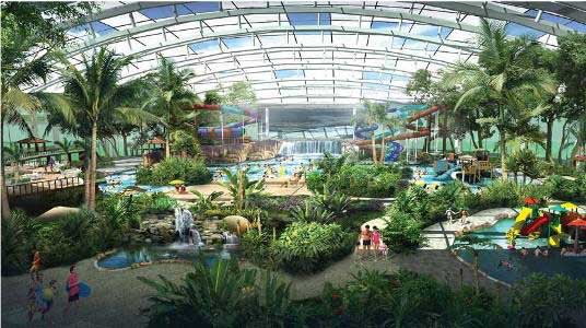 室內(nèi)溫泉旅游規(guī)劃效果圖