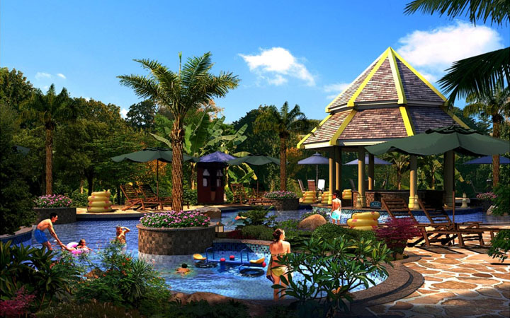 引領(lǐng)溫泉設(shè)計(jì)新潮流——廣東錦繡香江溫泉城