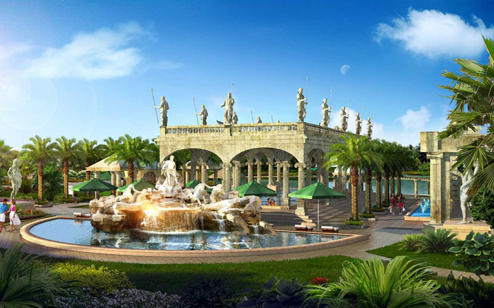 恒大廣東恩平泉都溫泉小鎮(zhèn)意大利館溫泉策劃、溫泉設(shè)計(jì)圖