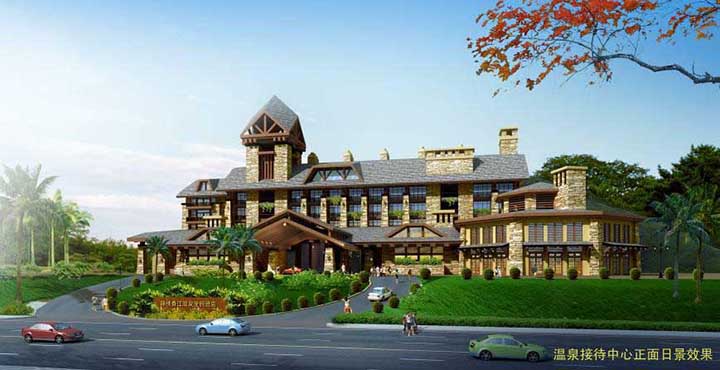 錦繡香江溫泉酒店規(guī)劃設計