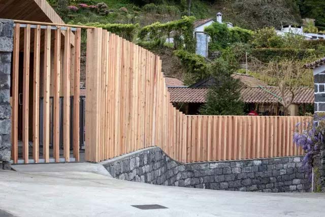 新設(shè)計的建筑外部