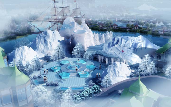 海花島五國溫泉城芬蘭溫泉設(shè)計