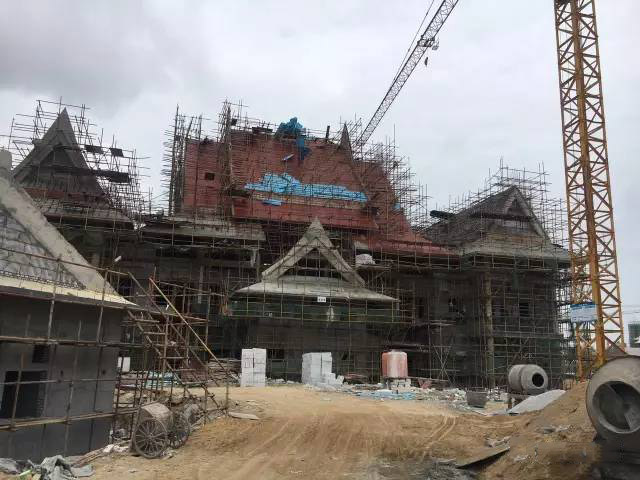 海花島五國溫泉城泰式溫泉建設(shè)