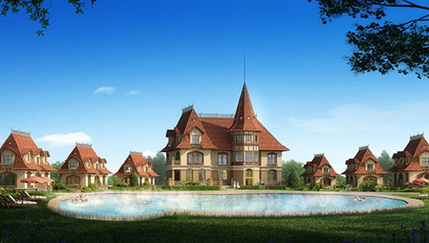 海花島五國溫泉城意式海洋溫泉設(shè)計