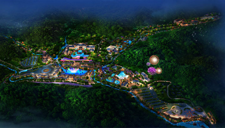 貴陽(yáng)香紙溝金孔雀溫泉旅游度假景區(qū)