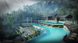 濟(jì)民可信文旅再次委托宜春洪江森林湯谷康養(yǎng)度假小鎮(zhèn) 溫泉項(xiàng)目詳細(xì)規(guī)劃及施工圖設(shè)計